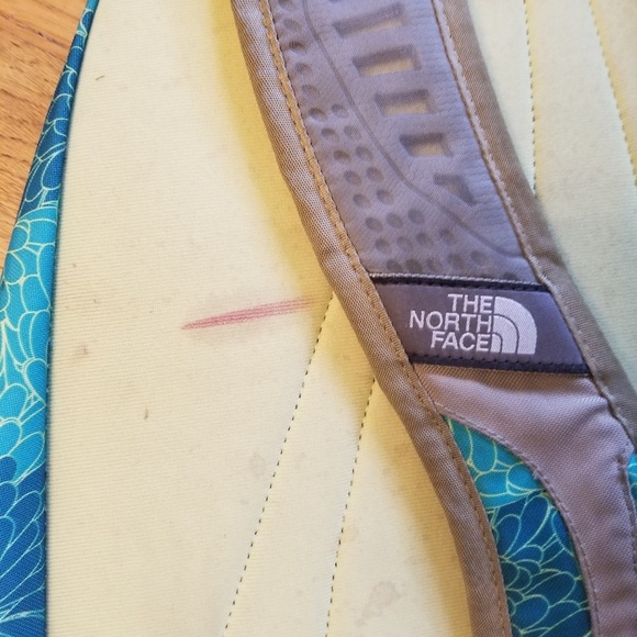 The North Face VAULT Backpack blue/green floral - Picture 5 of 6